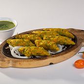 Veg Malai Seekh Kabab