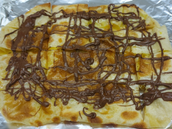 Custard With Nutella Pie