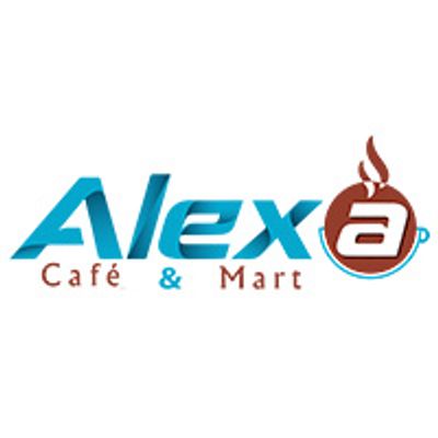 Alexa cafe& Mart logo