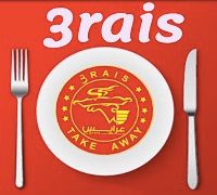 3rais Take Away logo