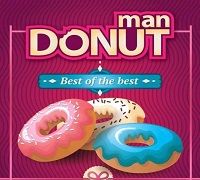 Donut Man logo