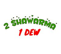 Two Shawarma One Dew
