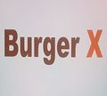 Burger X logo