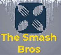 The Smash Bros logo
