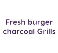 Fresh Burger Charcoal Grills