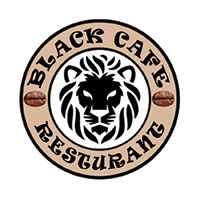 Black Cafe & Resturant logo