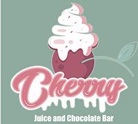 Cherry Juice And Chocolate Bar logo