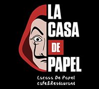 La Casa De Papel Cafe & Restaurant logo