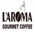L'aroma Gourmet Coffee logo