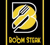 Boom Steak logo