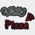 White Pizza logo