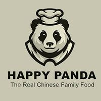 happy panda logo