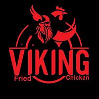 Viking fried chicken logo