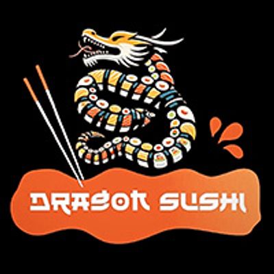 dragon sushi logo