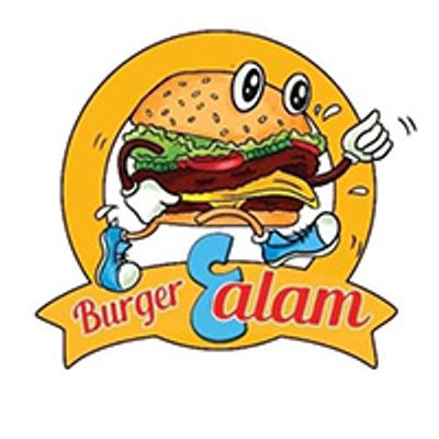 burger عalam logo