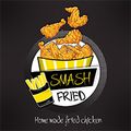 Smash Fried logo