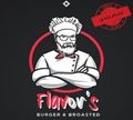 Flavor's Burger and Broasted logo