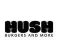 HUSH BURGERS AND MORE logo