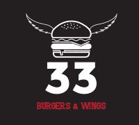 33 Burgers and Wings logo