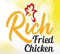 Rich fried chicken logo