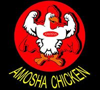 Amosha Chicken logo