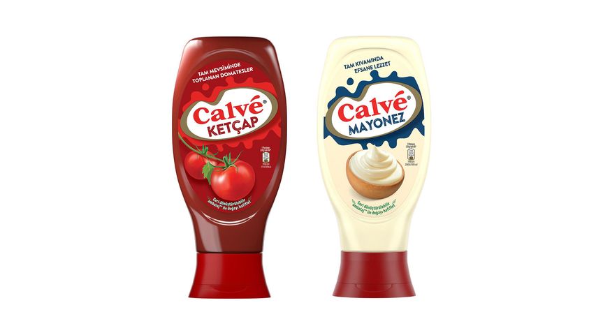 Calve Ketçap & Mayonez Paketi - Orta Set