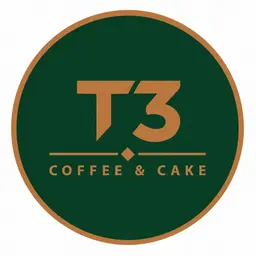 t3 coffee and cake logo