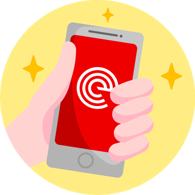 Ο πελάτης κάνει την παραγγελία του μέσω του efood app.