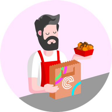 Θα λάβεις μία ειδοποίηση για να ξεκινήσεις να ετοιμάζεις την παραγγελία